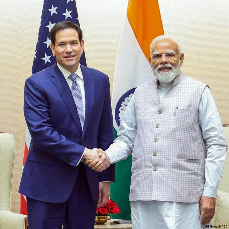 Marco Rubio Vizitas Indijoje Siekia Stiprinti Jav Ir Indijos Santykius