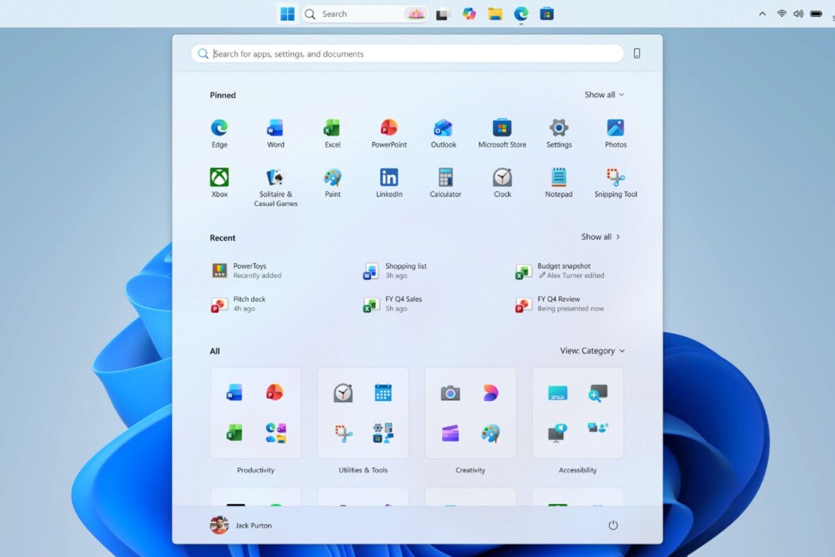 Microsoft tobulina Windows 11 meniu „Pradžia“ su naujomis funkcijomis Microsoft Tobulina Windows 11 Meniu Pradia Su Naujomis Funkcijomis