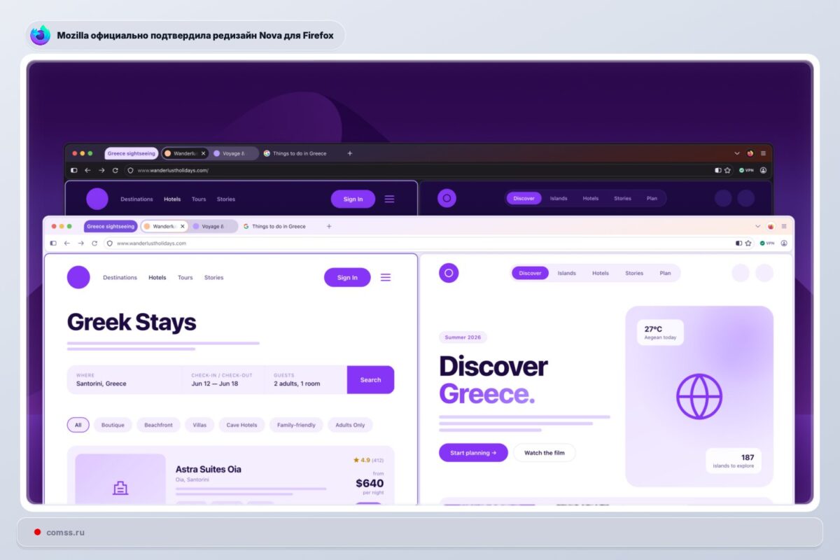 Mozilla pristato naują Firefox dizainą Nova su patobulintomis funkcijomis Mozilla Pristato Nauj Firefox Dizain Nova Su Patobulintomis Funkcijomis
