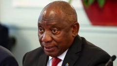 Piet Afrikos Prezidentui Cyril Ramaphosa Gresia Atsistatydinimas Po Teismo Sprendimo