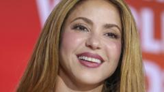 Shakira laimi 50 mln. svarų mokesčių grąžinimą iš Ispanijos vyriausybės
