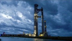 SpaceX atideda Starship paleidimą po planų dėl rekordinių akcijų biržos debiuto