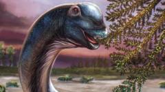 Tailandas Atrado Didiausi Pietryi Azijos Dinozaur Nagatitan