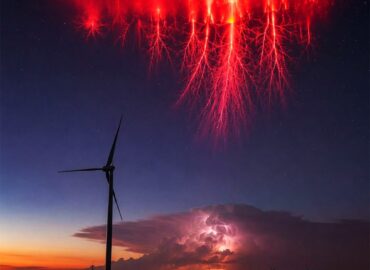 11025 Raudonieji Spriteai Vienas Rečiausių Atmosferos Reiškinių
