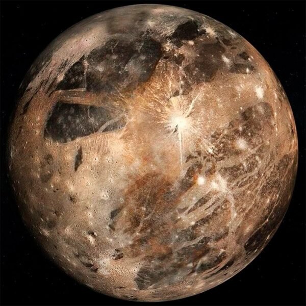 11029 Ganimedas Didžiausias Jupiterio Palydovas Turintis Unikal