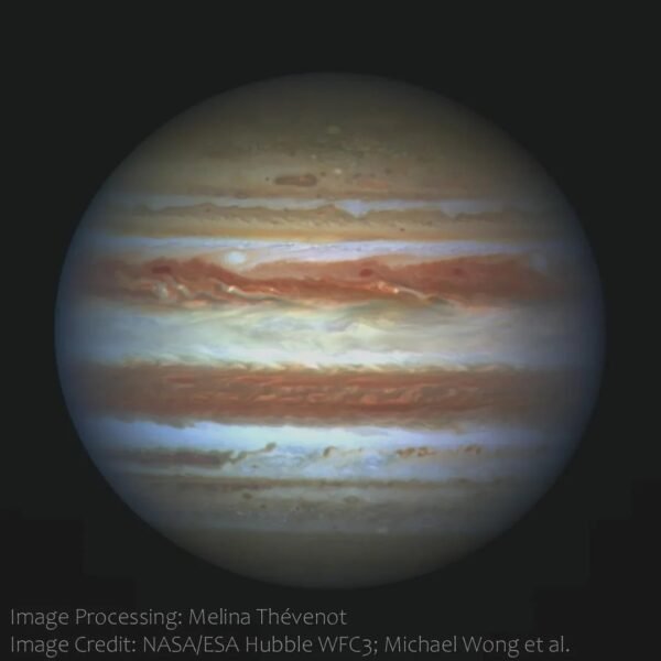 11106 Hablo Teleskopas Užfiksavo įspūdingą Jupiterio Nuotrauką