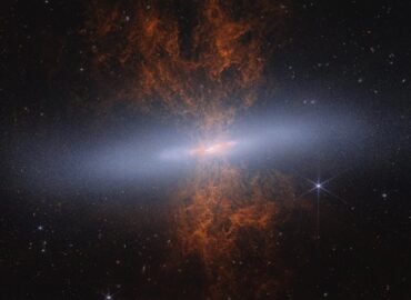 11107 Galingas Jwst Teleskopas Atskleidžia Galaktikos M82 Struktūr