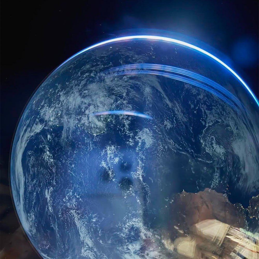 11123 Astronautas Ridas Uaismanas Užfiksavo įspūdingą Žemės Vaizdą