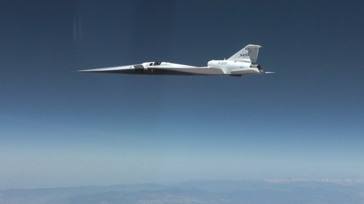 11505 Nasa Eksperimentinis X59 Pirmą Kartą Viršijo Garso Greitį