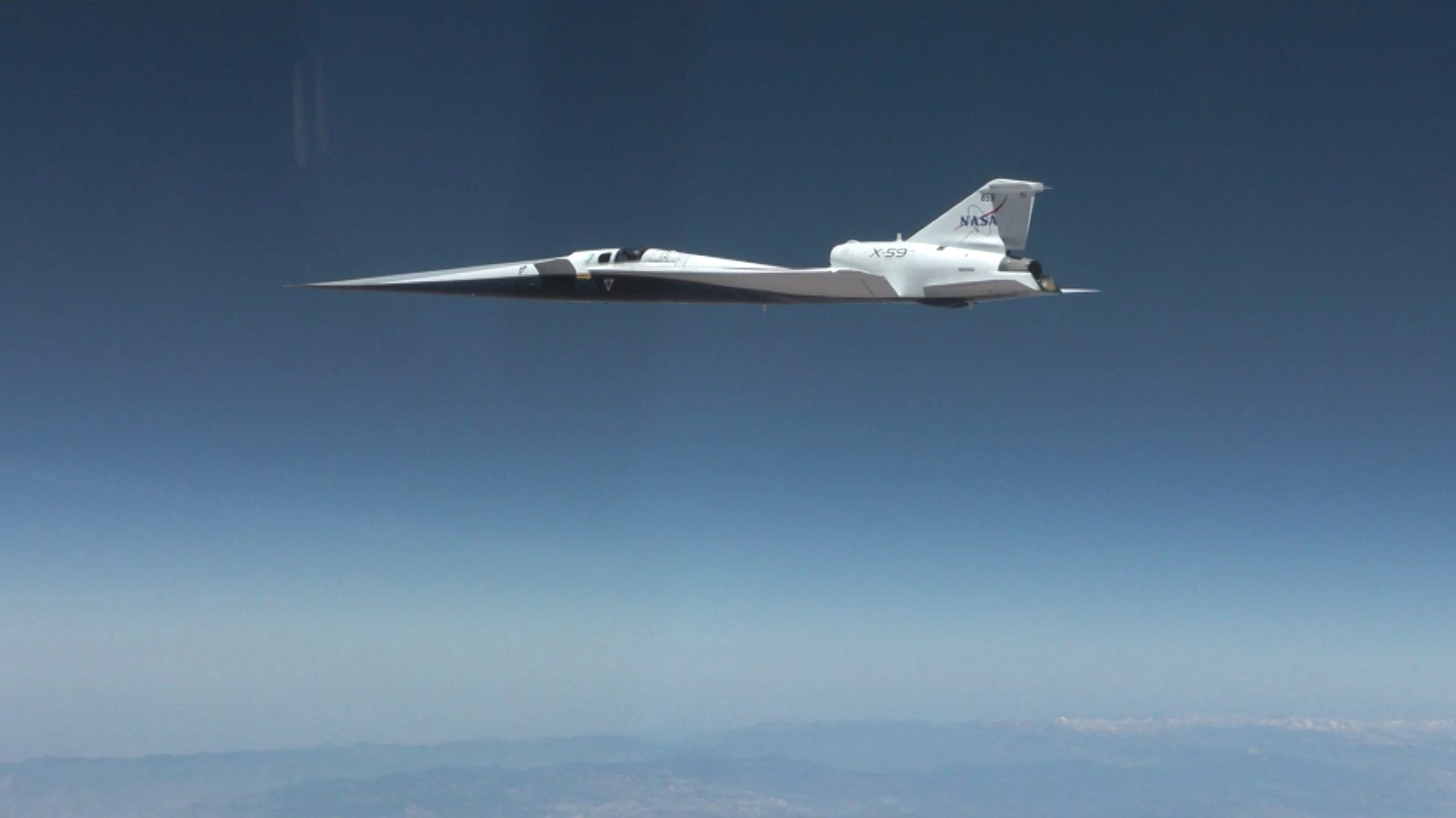 11505 Nasa Eksperimentinis X59 Pirmą Kartą Viršijo Garso Greitį