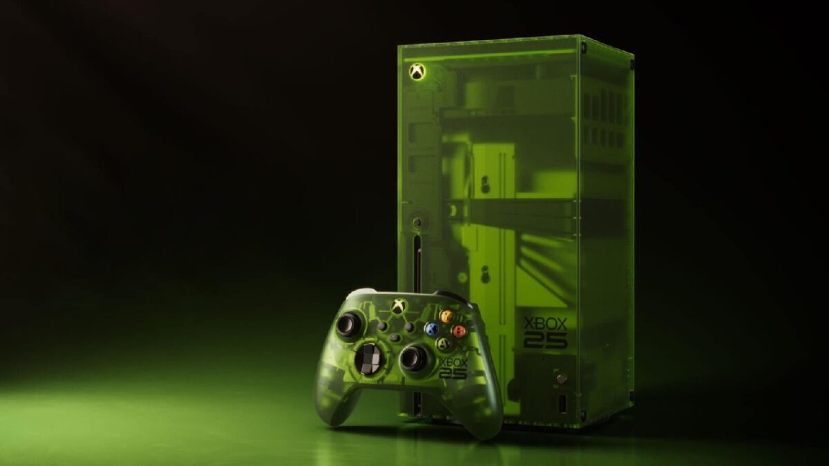 Microsoft pristatė riboto leidimo Xbox Series X25 konsolę su ypatingu dizainu