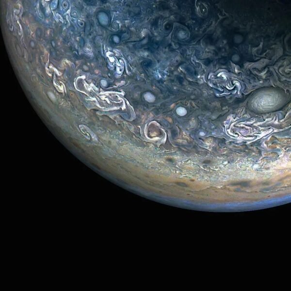 2560 Jupiterio Debesų Chaosas Naujas Juno Zondo Vaizdas