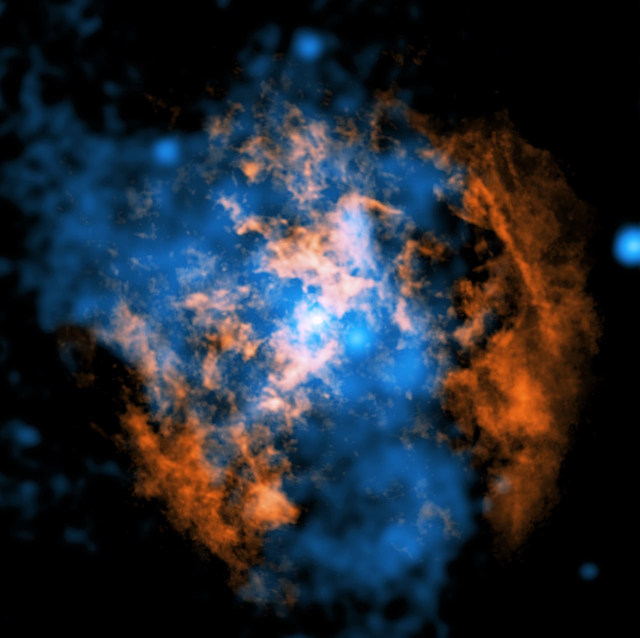 3489 Astronomai Patvirtino Vėjo Egzistavimą Iš Supermasyvios Juod