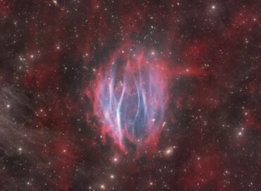 3527 Atrasta Nauja Planetarinė ūkas Stdr56 žinoma Kaip Ugnies T