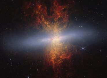 3550 James Webb Teleskopas Pateikė Detaliausius Galaktikos M82 In