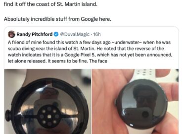 7345 Google Darbuotojas Prarado Išmanųjį Laikrodį Karibų Jūroje