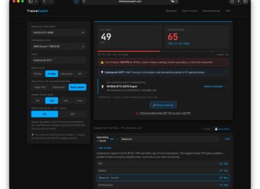 7450 Framecoach Optimizuoja žaidimų Nustatymus Geresniam Fps Ir G