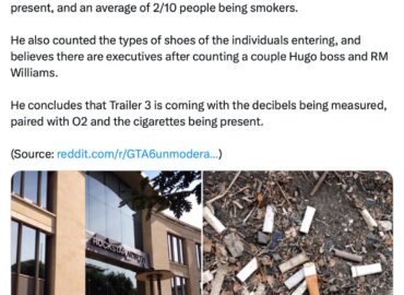 7482 Gta Gerbėjas Analizuoja Rockstar Biuro Aplinką Pagal Cigareč