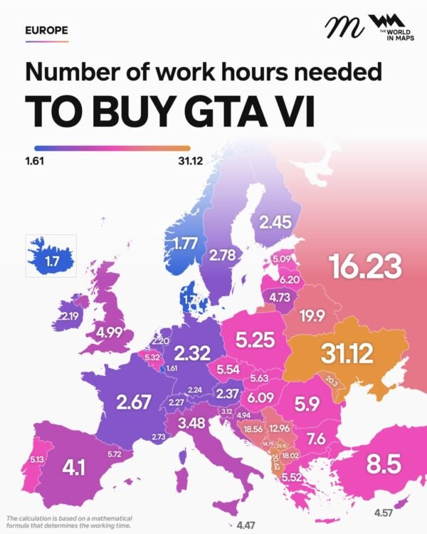 7592 Kiek Laiko Reikia Dirbti Norint įsigyti Gta Vi Skirtingose š