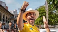 Abelardo De La Espriella Laimjo Kolumbijos Rinkimus Pradiniai Rezultatai Rodo
