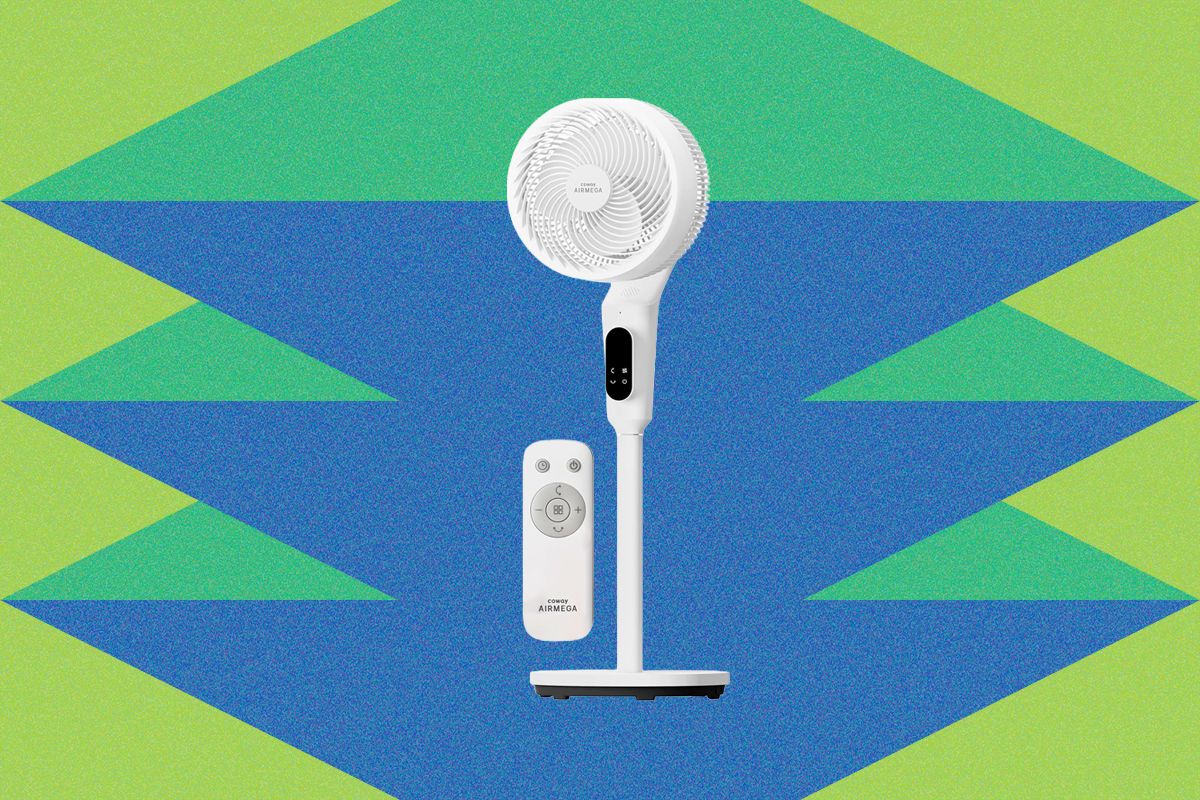 Coway Airmega Pedestal Fan P50: Tylus ir Universalus Ventiliatorius