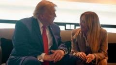 Giorgia Meloni Pataria Donaldui Trumpui Susitelkti Savo Populiarum