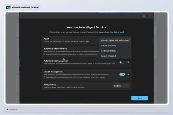 Microsoft Pristat Intelligent Terminal 01 Su Integruotais Dirbtinio Intelekto Agentais