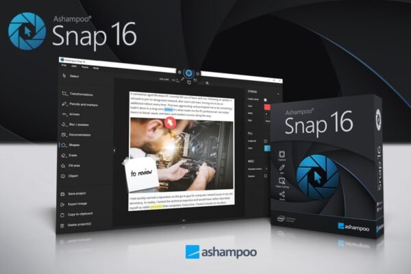 Nemokama Ashampoo Snap 16 Licencija Rankis Ekrano Nuotraukoms Ir Vaizdo Raams Kurti