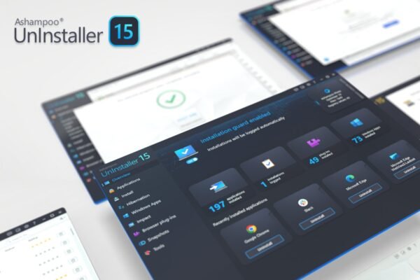 Nemokama licencija Ashampoo Uninstaller 15 – visam laikui