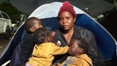 Pabgliai Piet Afrikoje Susiduria Su Ikeldinimo Grsme