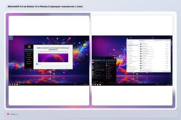Refreshos 30 Nauja Versija Su Debian 13 Plasma 6 Ir Linux 612 Branduoliu