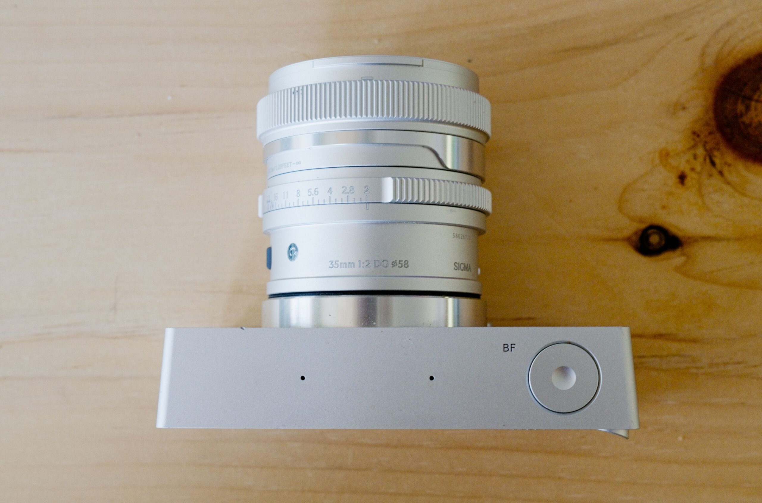 Sigma Bf Ekscentrikas Bet Domus Naujas Fotoaparatas