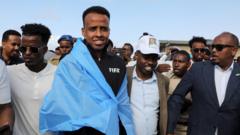Somalio Teisjas Omaras Artanas Neleistas Jav Dl Tartin Ryi