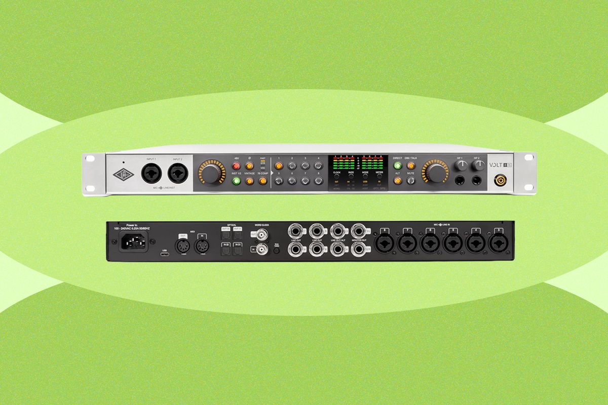 Universal Audio Volt 876 Usb Garso Ssajos Apvalga Profesionalus Lygis