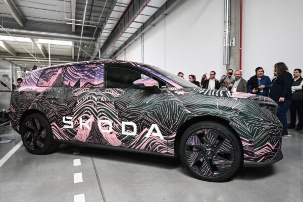 Koda Peaq Naujas Septynvietis Elektromobilis Su Intriguojaniu Dizainu