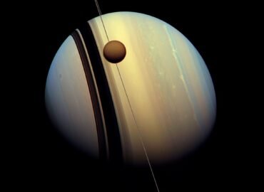 11196 Saturno žiedai Ploni Kaip Popierius Užfiksuoti Cassini Zon