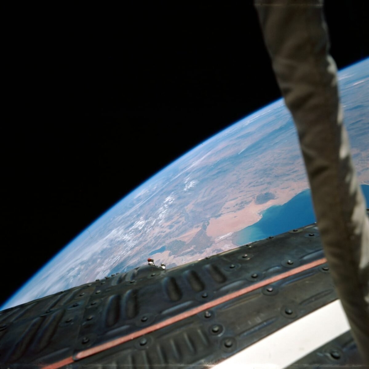 11198 Astronautas Yužinas Sernanas Žemės Vaizdas Iš Kosmoso 1966