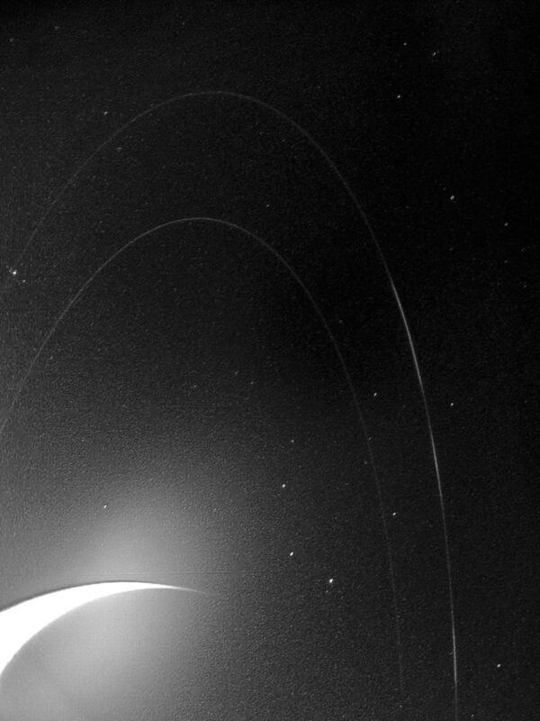 Voyager 2 pirmą kartą užfiksavo silpnus Neptūno žiedus