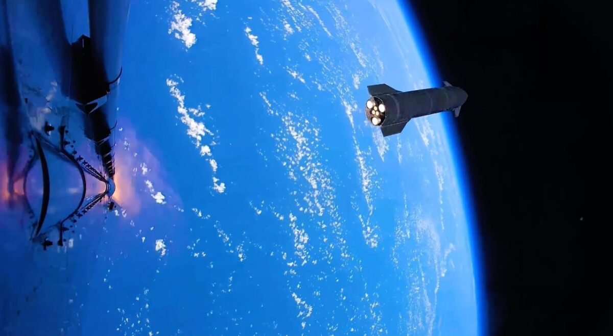 11246 Įspūdingas Vaizdas Užfiksuotas Per 13ąjį Starship Skrydį