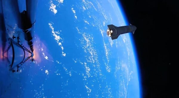 11246 Įspūdingas Vaizdas Užfiksuotas Per 13ąjį Starship Skrydį