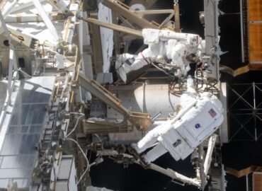 11599 Astronautai Atliks Svarbų Remontą Tarptautinėje Kosminėje St