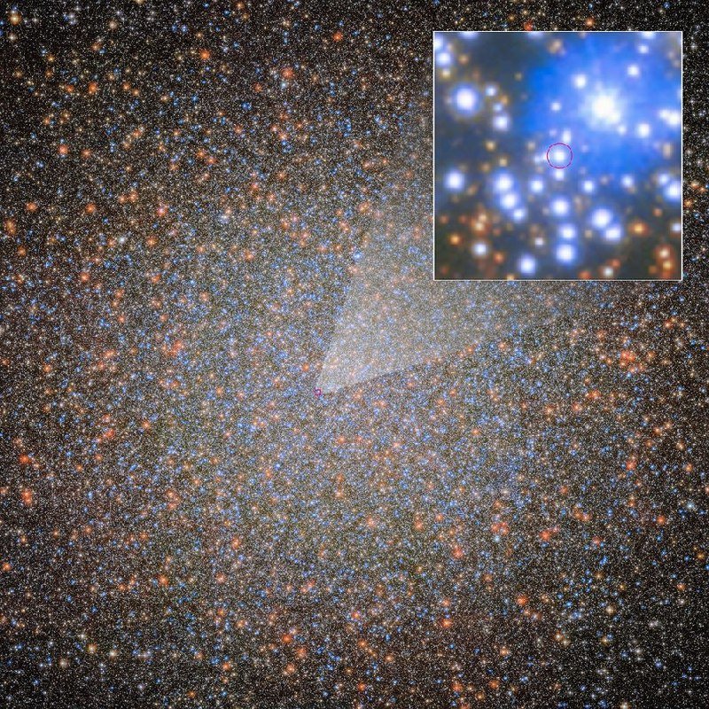 11668 Atrasta Pirmoji Juodoji Skylė Omega Centauri žvaigždžių Spie