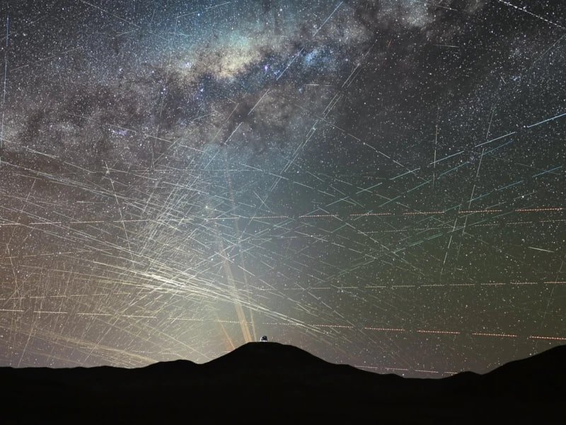 1604 Milijonai Palydovų Kelia Grėsmę Astronomijai