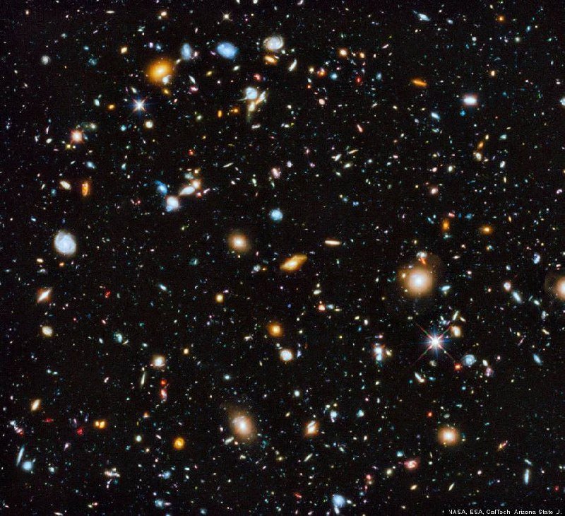 16788 Hubble Teleskopas Užfiksavo 10 000 Galaktikų Vienoje Nuotrau