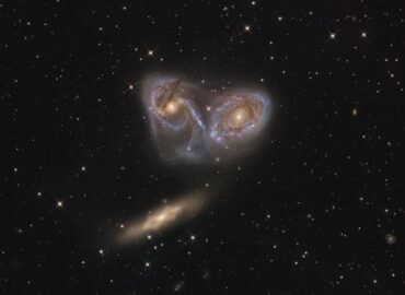 16796 Trys Galaktikos Paukščio Tako žvaigždyne Ngc 6769 Ngc 6770