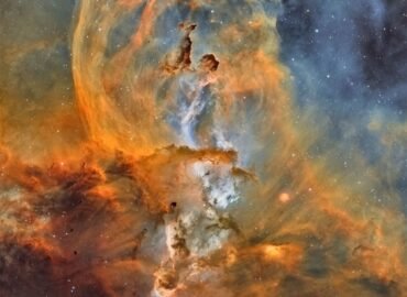 16892 Ngc 3576 Žvaigždžių Gimimo Regionas Laisvės Statulos ūke