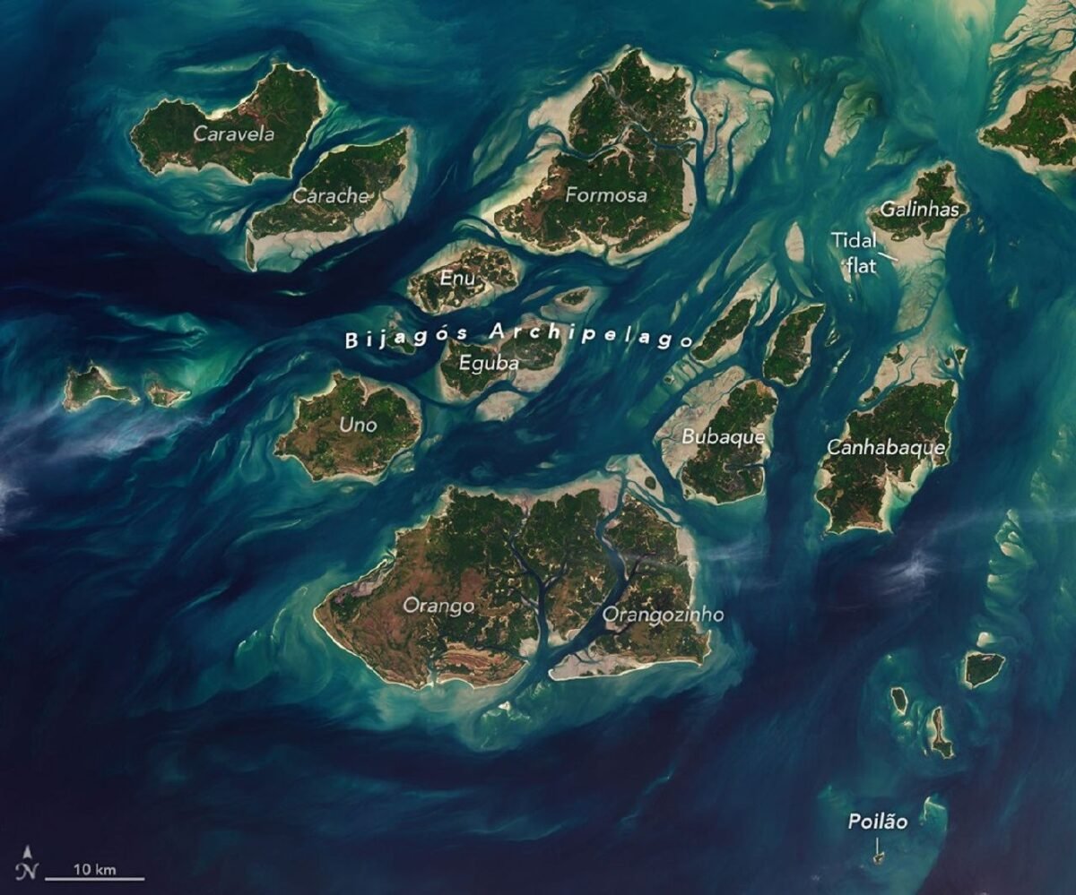 16897 Gvinėjosbisau Potvynio Archipelagas įtrauktas į Unesco Sąra