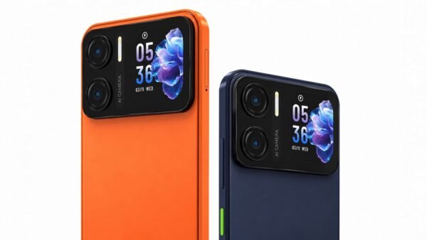Acer Sospiro A15: naujas išmanusis su papildomu ekranu ant nugarėlės