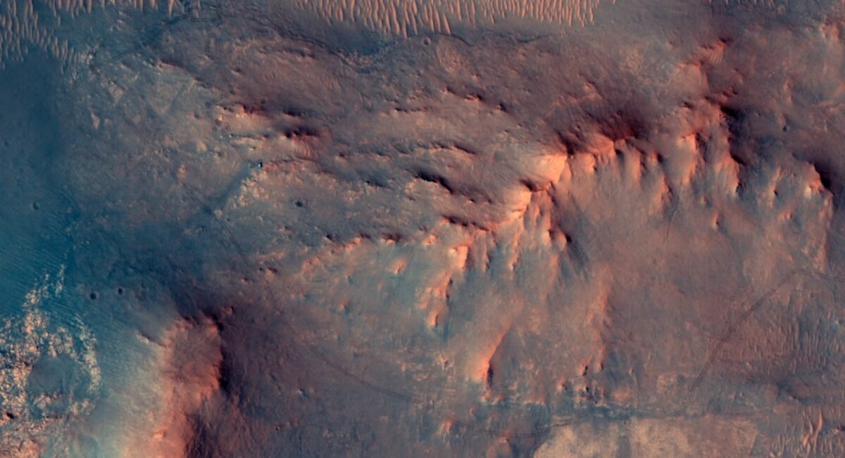 2599 Mars Reconnaissance Orbiter Užfiksavo Perseverance Marso Rov