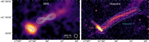 Astronomai pirmą kartą tiesiogiai išmatavo pultaro PSR J1101−6101 magnetinį lauką